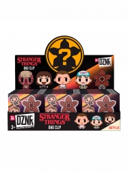 Stranger Things porte-clés avec personnages – mix de 5 motifs (présentoir de 24 pcs)