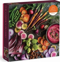 Galison Puzzle Plateau de Jardin 500 pièces