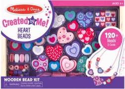 Ensemble créatif de perles Cœurs - Melissa & Doug