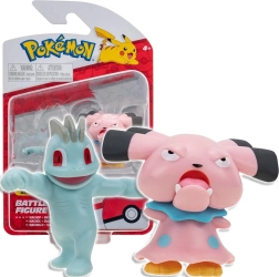 Pokemon Machop et Snubbull – pack de figurines de combat de collection
