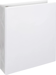 Classeur catalogue A4 à anneaux en D 55 mm, blanc