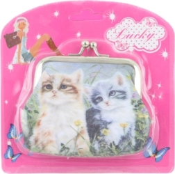 Portefeuille pour enfants avec des petits chats