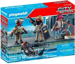 Set de figurines des forces spéciales City Action