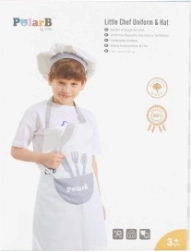 Tablier et toque de chef pour enfants