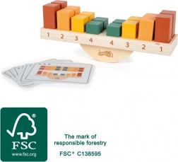 Jeu d’équilibre Montessori en bois SMALL FOOT