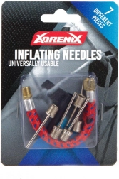 Set d’aiguilles métalliques et d’embouts pour gonfler les ballons