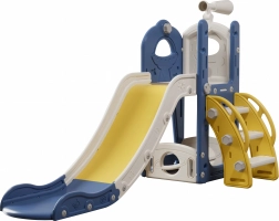 Toboggan pour enfants autoportant avec échelle pour la maison et le jardin