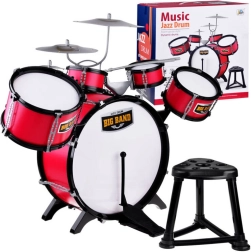 Batterie Enfant Big Band avec Tambour et Cymbales