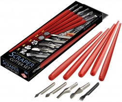 Ensemble de stylos à gratter Škrabací, 5 pcs