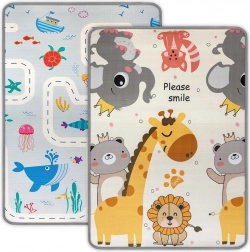 Tapis en mousse double face Milly Mally Kinder Sea & Africa 178 × 120 cm