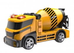 Mélangeur à ciment JCB pour enfants avec effets lumineux et sonores