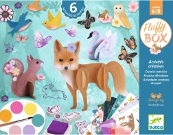 Djeco coffret créatif animaux de la forêt – 6 activités