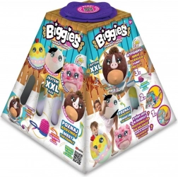 Biggies peluche XXL Poussin jaune