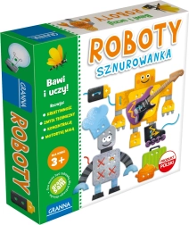 Jeu avec des robots à ficelle