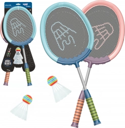 Set de raquettes et volants Woopie pour badminton