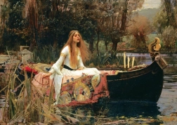 Puzzle ART : La Dame de Shalott (1888) – série muséale, 2000 pièces