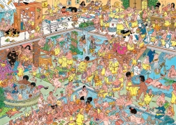 Puzzle JUMBO Jan van Haasteren - Un bien-être pas comme les autres 1000 pièces