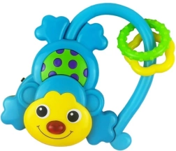Hochet pour bébé avec son Baby Mix petit singe bleu