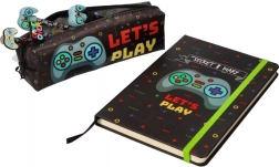 Trousse à crayons à une seule compartimentation LET’S PLAY