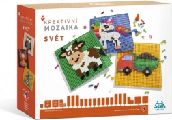 Mosaique Créative Monde Kit de Construction en Plastique