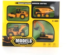 Engins de chantier à rétrofriction, 4 pièces