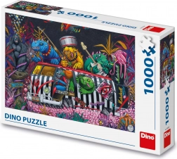 Puzzle Monstres en excursion