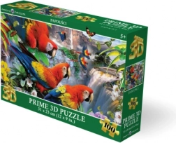 Puzzle 3D perroquets 100 pièces