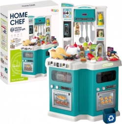 Grande cuisine pour enfants Home Chef avec sons et lumières, 109 accessoires