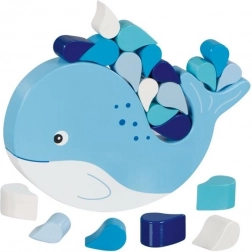 Jeu d'équilibre Baleine de Goki
