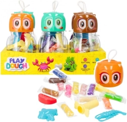 Pâte à modeler avec accessoires hibou