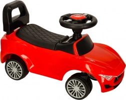 Porteur voiture avec sons et lumières – Rouge