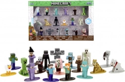 Figurines métalliques Jada Toys Minecraft – set de 18 pièces