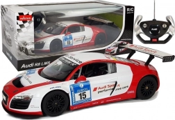 Rastar Audi R8 LMS voiture radiocommandée 1:14 blanc-rouge