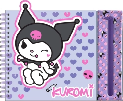 Coffret créatif Kuromi Hello Kitty avec crayons de couleur