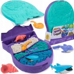 Sable cinétique Kinetic Sand Deep Sea 680 g + moules