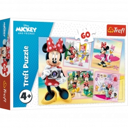 puzzle 60 pièces disney minnie – la mignonne minnie
