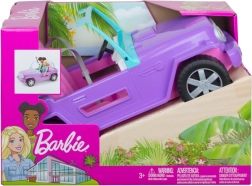 Jeep de plage Barbie – cabriolet tout-terrain pour poupées