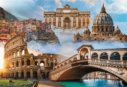 Puzzle 1500 pièces – Lieux favoris : Italie TREFL