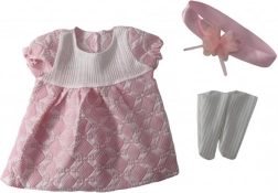 Robe rose pour poupées 40 - 43 cm