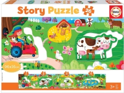 Puzzle narratif Educa Ferme 26 pièces