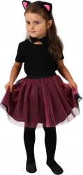 Costume pour enfant chat avec jupe tutu