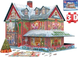 Puzzle 3D maisonnette de Noël 1100 pièces EUROGRAPHICS