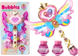 Baguette pour faire des bulles de savon avec ailes Lumières Sons