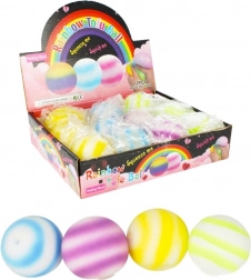 Balle anti-stress 7 cm – balle en caoutchouc souple pour s’amuser et entraîner la main