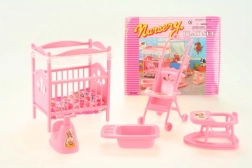 Glorie chambre d’enfant – ensemble d’accessoires pour poupées