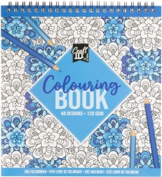 Livre de coloriage Bleu 21x20 cm