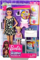 Barbie baby-sitter set de jeu