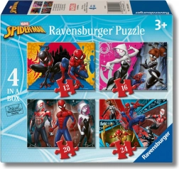 Ravensburger Puzzle Marvel : Spider-Man 4-en-1 (12–24 pièces)