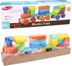 Train en bois à tirer