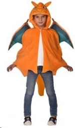 Costume Pokemon Dracaufeu pour enfants 8-12 ans